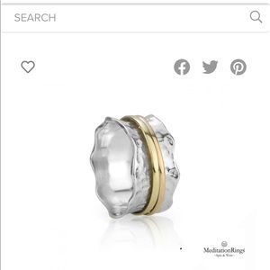 Beautiful Meditation Ring, Size 6